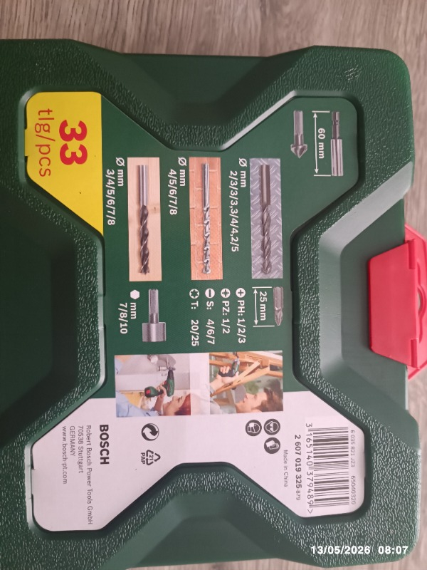 Bosch X-Line 33 Parça Delme ve Vidalama Seti