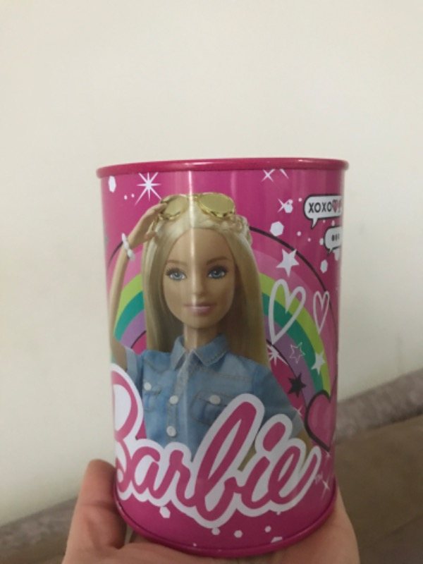 Barbie Lisanslı Metal Kumbara B-6258