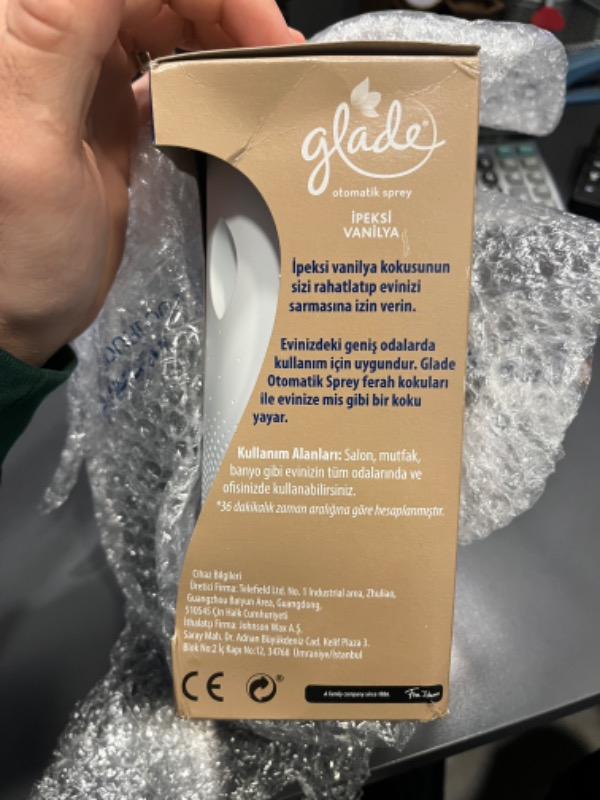 Glade Otomatik Sprey Vanilya Makine + Yedek 269 ml