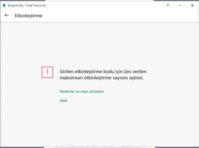 Kaspersky Total Security 1 Kullanıcı 1 Yıl Türkçe Anti Virüs Programı 2022 -2023 Sürüm