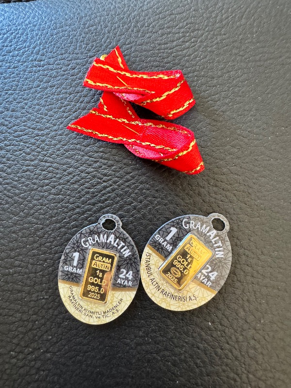 İstanbul Altın Rafinerisi 1 Gram (995) 24 Ayar Külçe Altın
