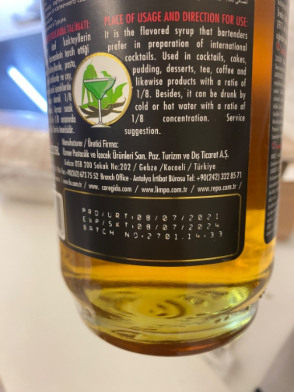 Fo Vanilya Aromalı Kokteyl Şurubu Şekerli (700 Ml)
