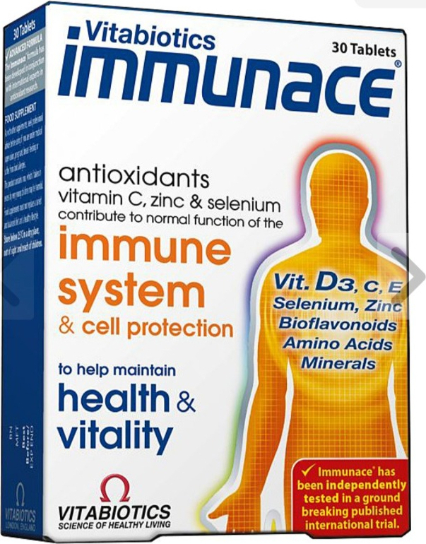 Vitabiotics Immunace Original 30 Tablet