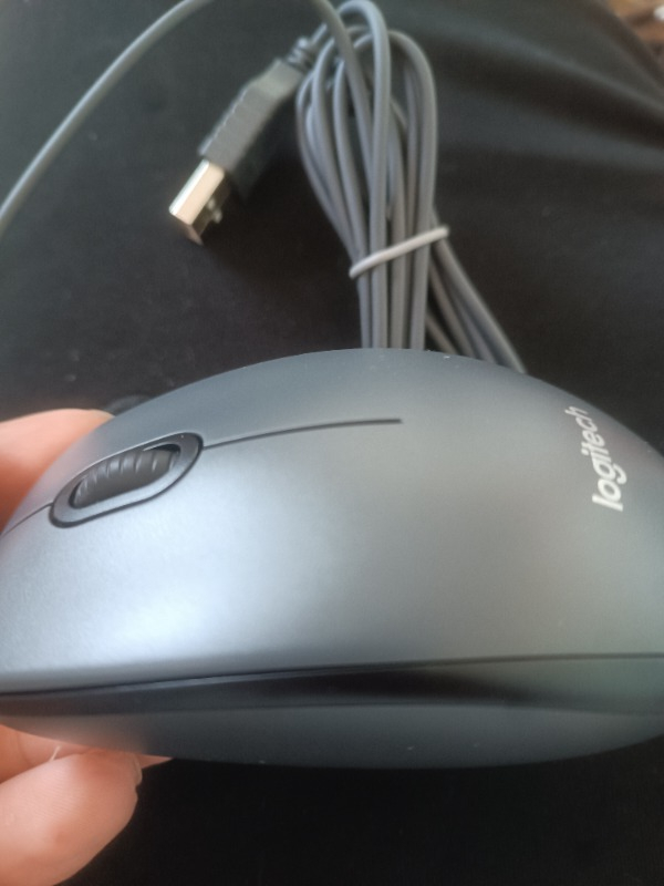 Logitech M90 USB Optik Kablolu Mouse - Siyah