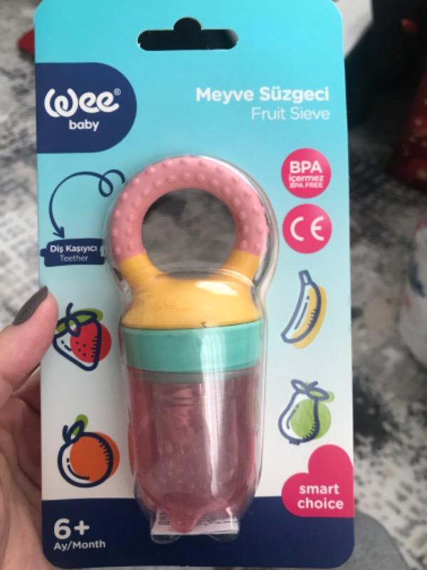 Wee Baby Meyve Süzgeci Pembe