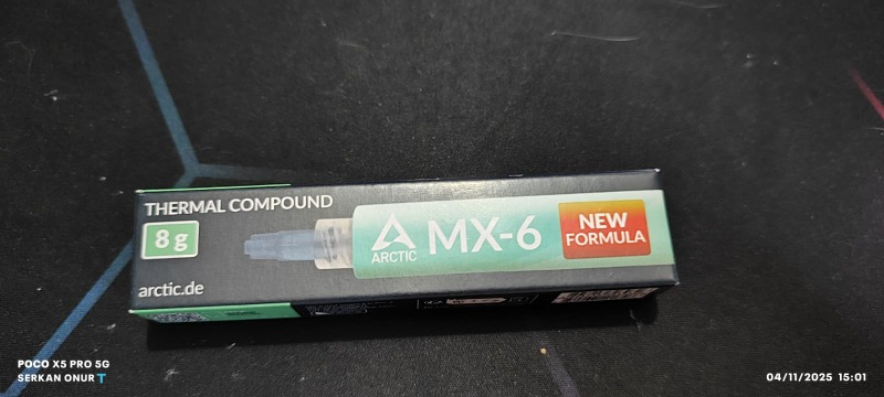 Arctic Mx-6 Ultra Yüksek Performanslı Termal Macun - 8 gr (AR-ACTCP00081A)