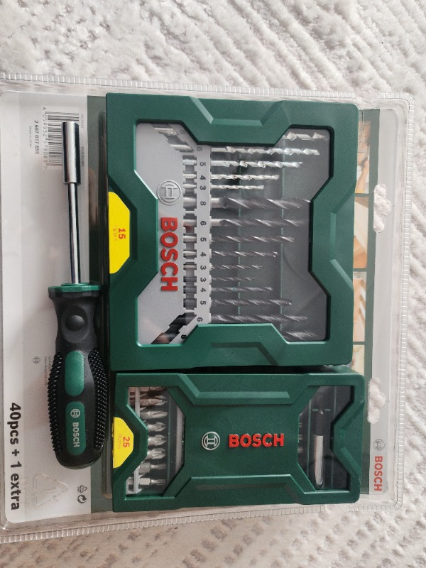 Bosch X-Line 15 Parça Delme 25 Parça Vidalama Ucu Seti + Tornavida