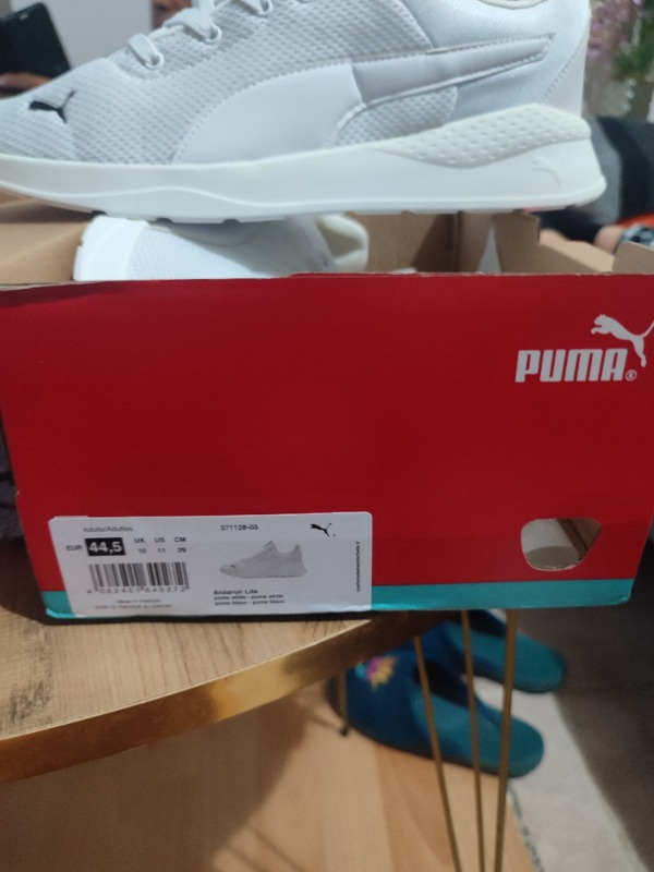 Puma Anzarun Lite Beyaz Erkek Koşu Ayakkabısı