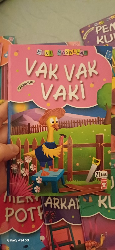 Mini Masallar Seti 1 (10 Kitap) - Müjgan Şeyhi
