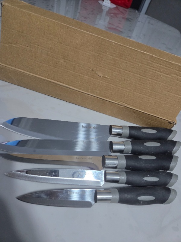 Bernardo Titan 5 Parça Profesyonel Bıçak Seti