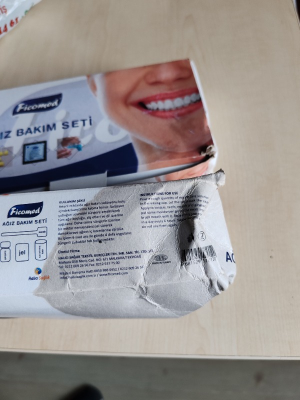 Ficomed Ağız Bakım Seti Kutulu Ambalajda 20 Li set