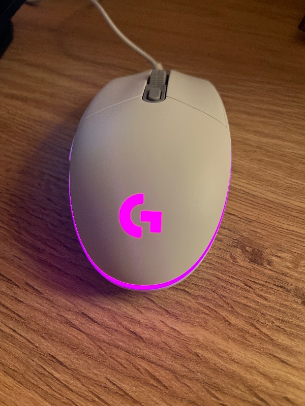 Logitech G G102 LIGHTSYNC RGB Aydınlatmalı 8.000 DPI Kablolu Oyuncu Mouse – Beyaz