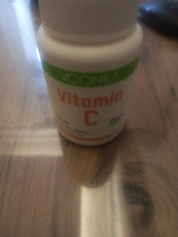 Voonka Vitamin C Portakal Aromalı Çiğneme Tableti 500 mg 60 Tablet