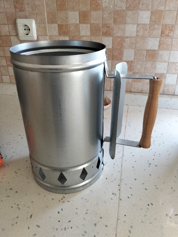 Gürkan  Mangal Tutuşturma Bacası 16 cm çapında 32 cm derinlik Pratik Kullanım İçin Tasarlanmış