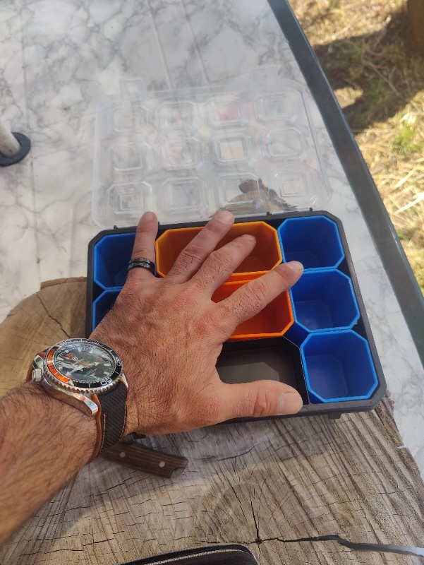 Super-Bag CUBE-100 Organizer Balıkçı Malzeme Kutusu
