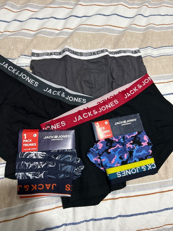Jack & Jones Karışık 5'li Boxer Paketi - Tyler