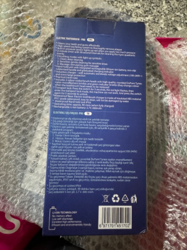 Direct Nexus Elektirikli Diş Fırçası + 2 Yedek Başlık