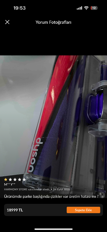 Dyson Cyclone V10™ Absolute