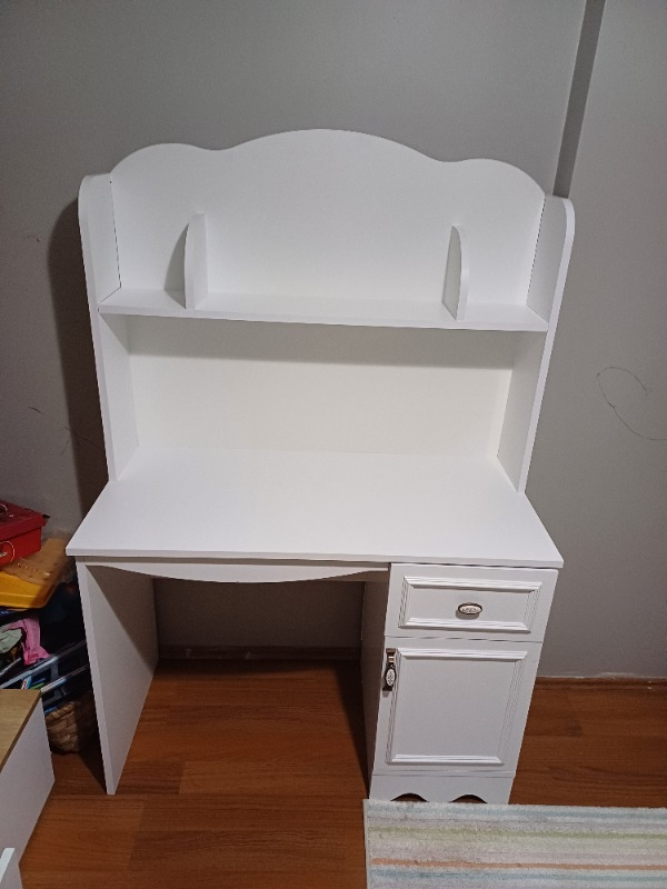 Baby Darling %100 Mdf Lisa Çalışma Masası Beyaz