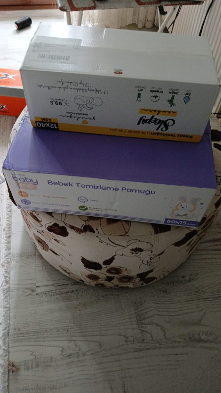 Sleepy Yenidoğan Islak Mendil 12x40lı 480 Yaprak Alkol İçermez Doğal Pamuk Lifleriyle Hipoalerjenik