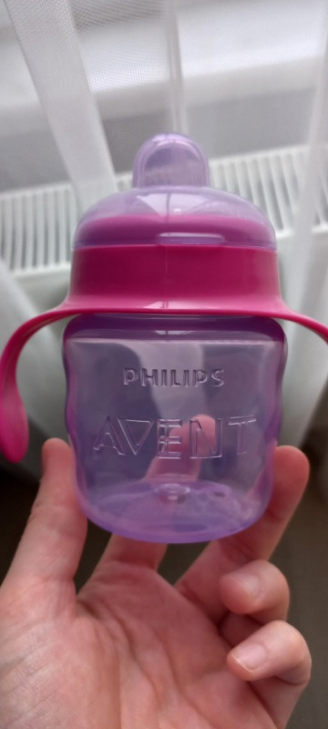 Philips Avent Eğitici Damlatmaz Bardak 6 ay+  200 ml Pembe SCF551/03