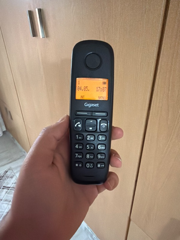 Gigaset A270 Siyah Dect Telsiz Telefon