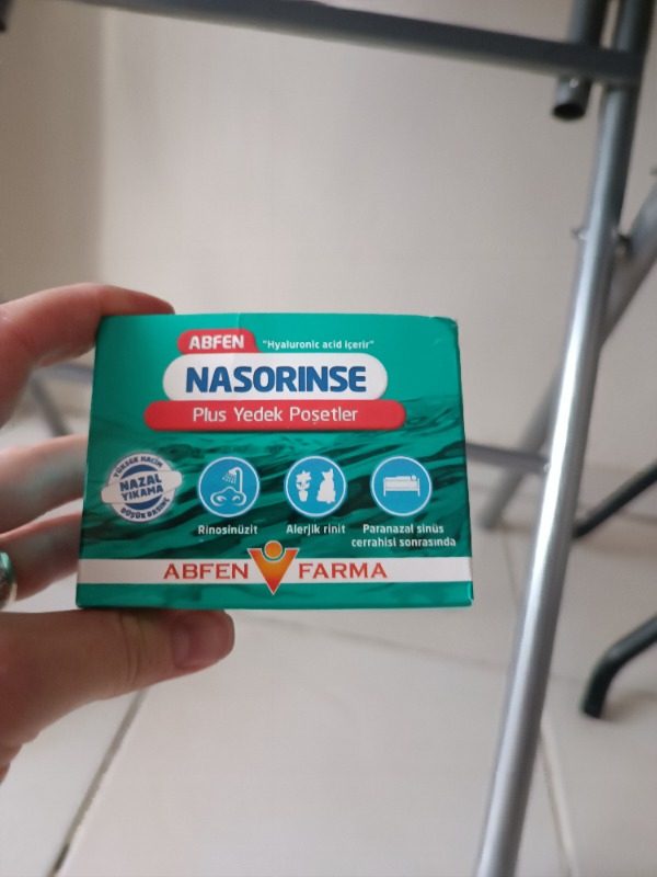 Abfen Nasorinse Plus Yedek Poşetler