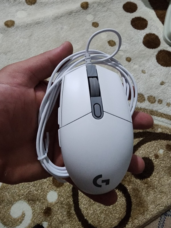 Logitech G G102 LIGHTSYNC RGB Aydınlatmalı 8.000 DPI Kablolu Oyuncu Mouse - Beyaz