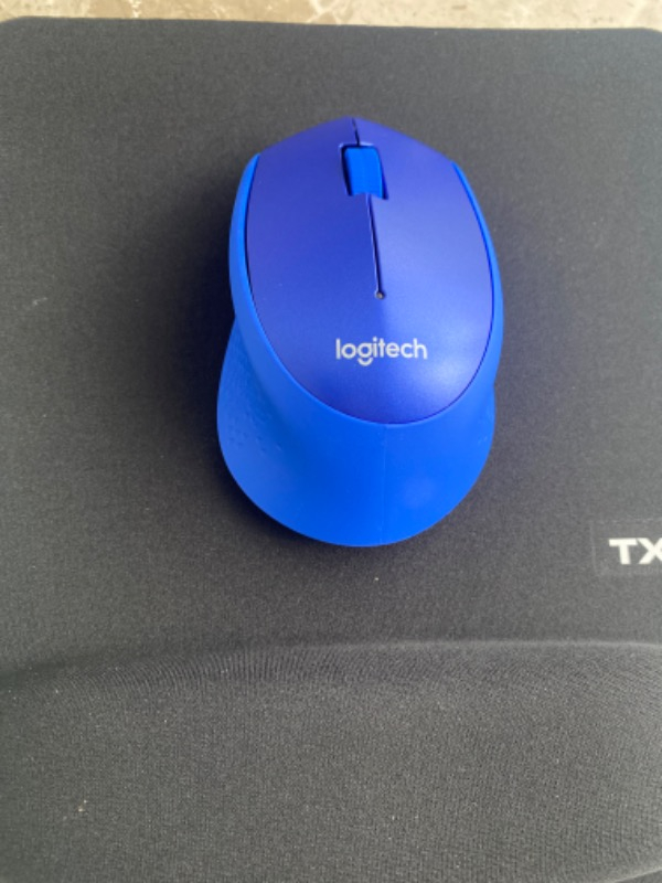 Logitech M330 Sessiz Kablosuz Optik Mouse - Mavi