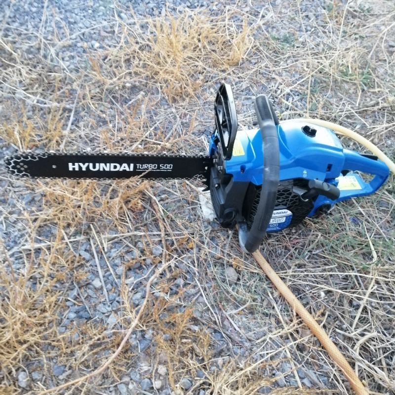Hyundai Turbo 500 Motorlu Testere Magnezyum Karter
