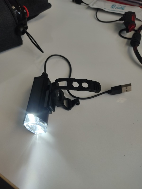 Greathings USB Şarjlı Bisiklet Ön-Arka Far Stop Lambası Seti