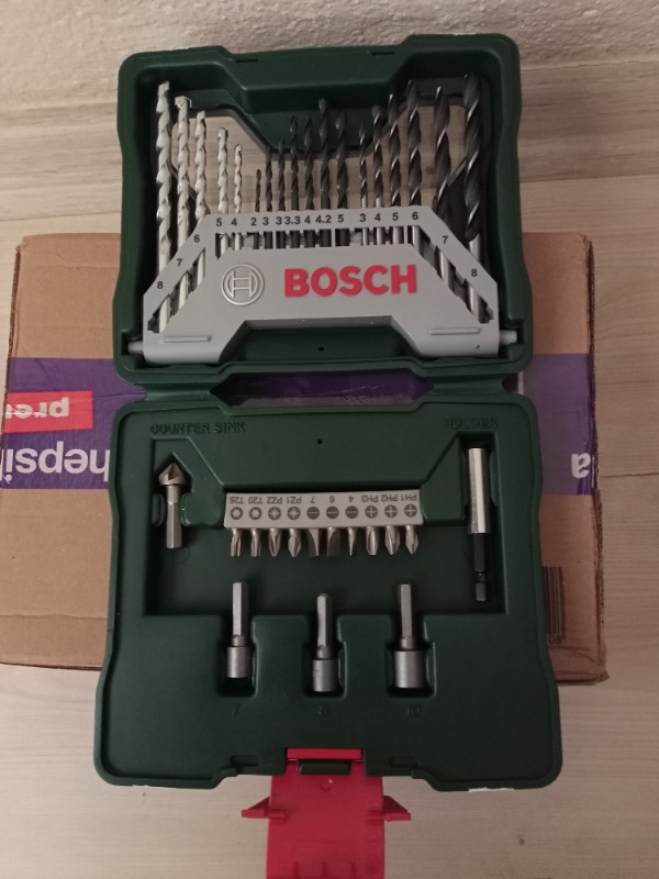 Bosch X-Line 33 Parça Delme ve Vidalama Seti