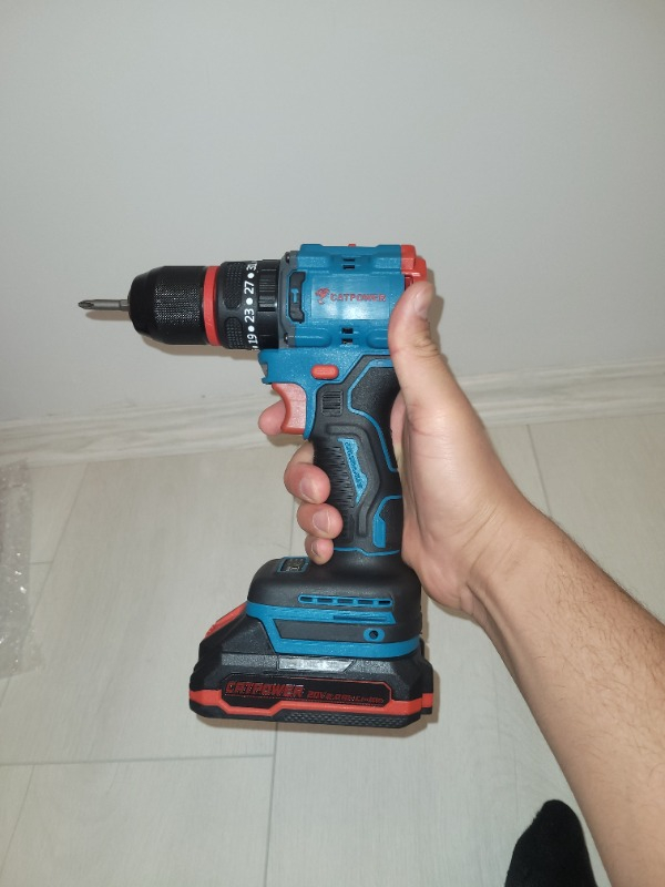 Catpower 1025 Kömürsüz Darbeli Akülü Matkap 20V 2 Ah Lion