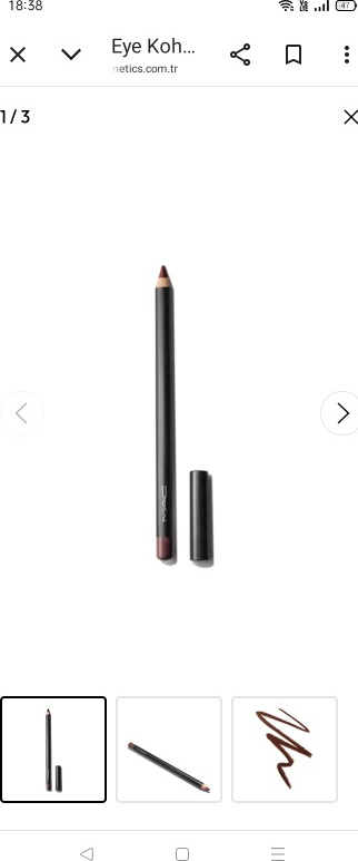Mac Yumuşak Uçlu Göz Kalemi - Eye Kohl - Costa Riche 1.36 G