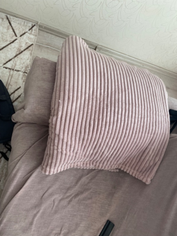 Yataş Bedding Holly Wellsoft Battaniye Çift Kişilik - Pudra