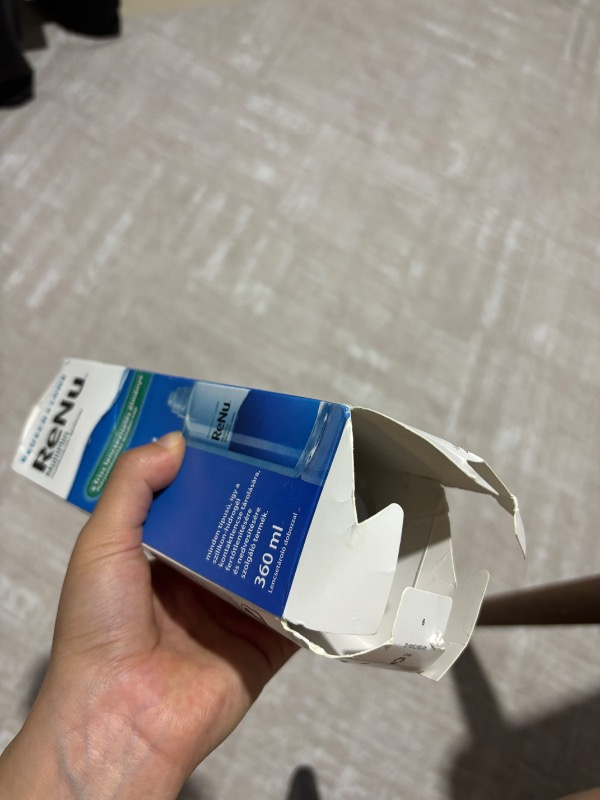 ReNu Çok Amaçlı Lens Solüsyonu 360 ml Temizler, Dezenfekte Eder ve Durular