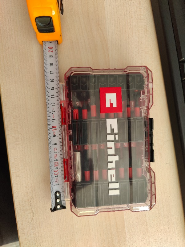Orijinal Einhell M-CASE Bit Seti – 38 Parça (25 mm Bitler, 50 mm Bitler, 90 mm Bitler, Altıgen Lokmalar, 60 mm Bit Tutucu ve Saklama Kutusu Dahil) - 49109250