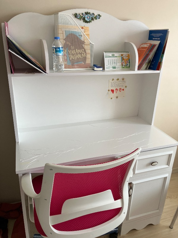 Baby Darling %100 Mdf Lisa Çalışma Masası Beyaz