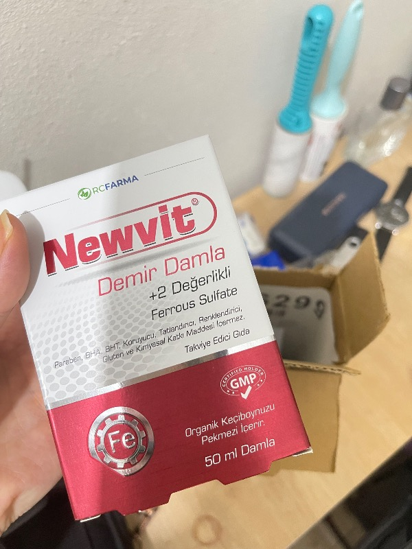 Newvit Demir Damla 2X50 ml
