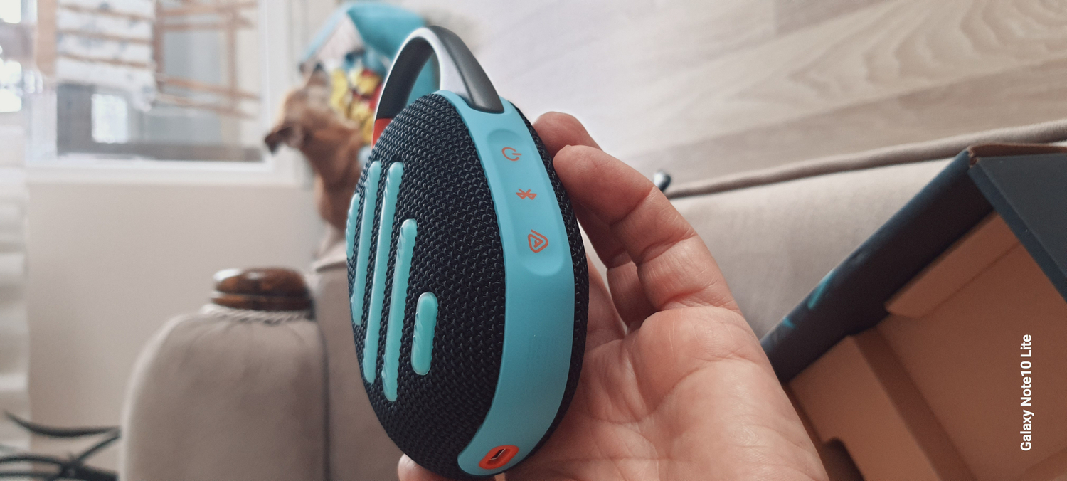 JBL Clip5, Bluetooth Hoparlör, IP67, Siyah Turuncu