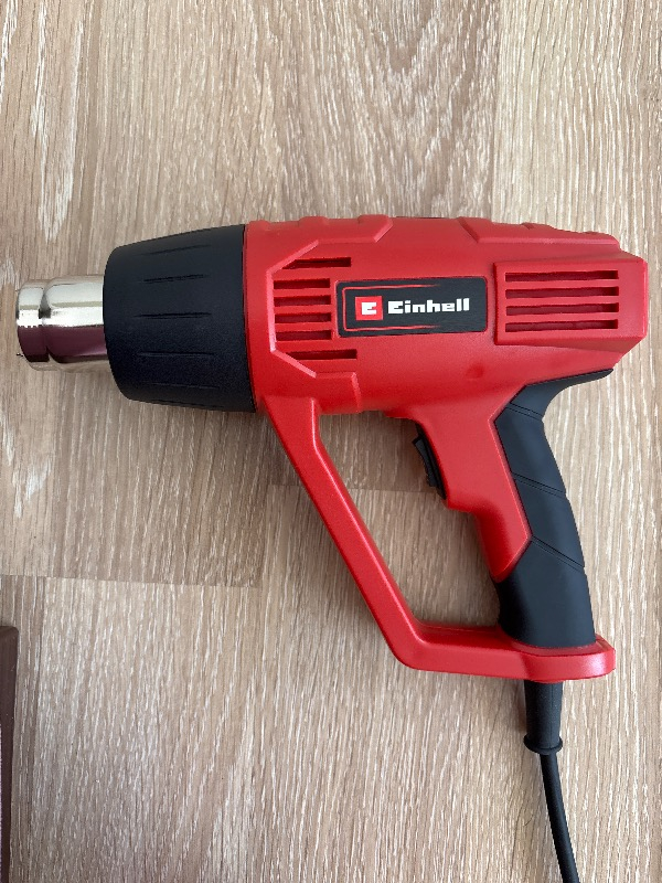 Einhell Sıcak Hava Tabancası TC-HA 2000/1 (2.000 W, 2 sıcaklık kademesi 350°C/550°C, 2 güç kademesi, aşırı ısınma koruması, 2 parçalı aksesuar dahil) - 4520184