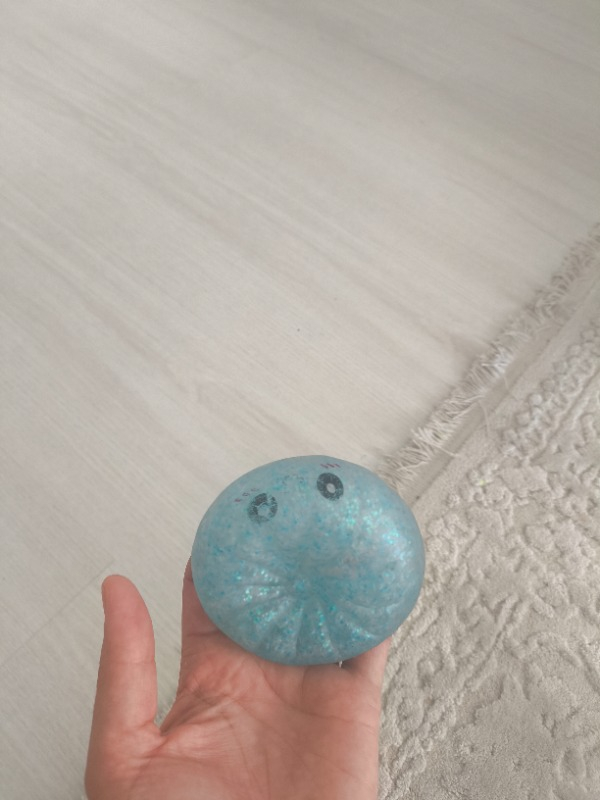 Dumpling Çin Mantısı Squishy Sürpriz Oyuncak Simli Stres Topu