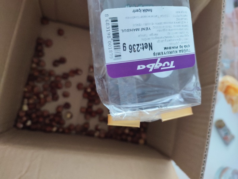 Tuğba Kuruyemiş Çiğ Iç Fındık 236 gr