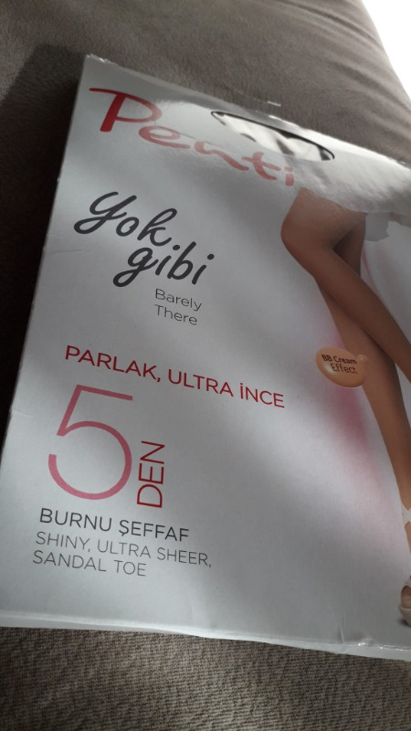Penti Bronz Yok Gibi 5 Den Külotlu Çorap