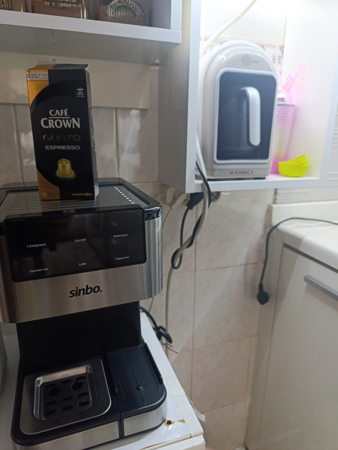 Sinbo Scm 2995 -Kapsül Kahve Aparatlı Inox Espresso Makinesi