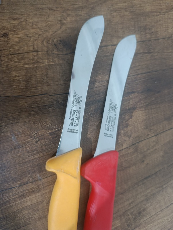 Kasap Bıçağı Solingen Sıyırma Sarı
