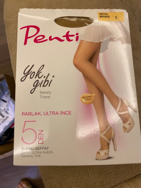Penti Bronz Yok Gibi 5 Den Külotlu Çorap