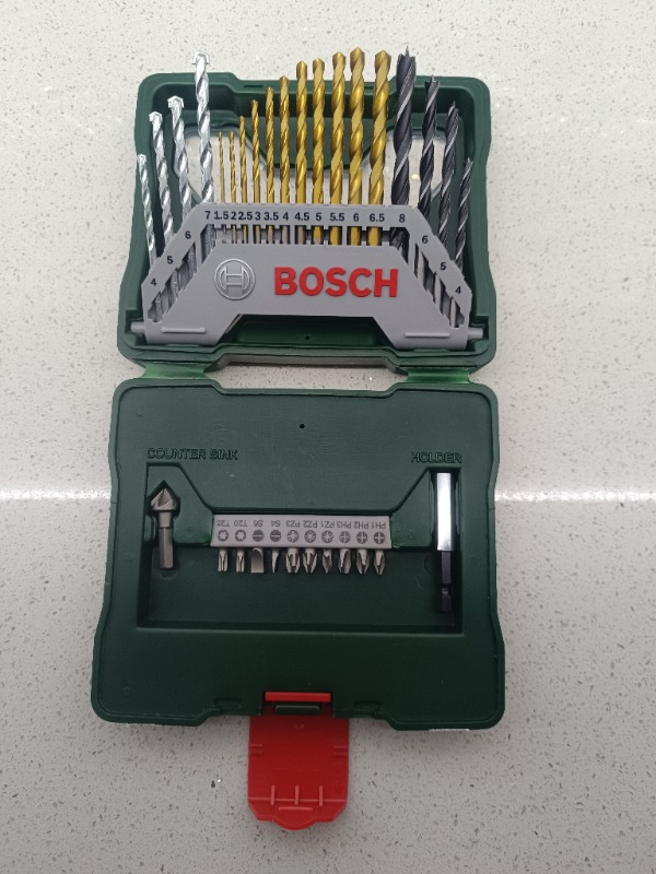 Bosch 30 Parça Titanyum Delme Ve Vidalama Seti