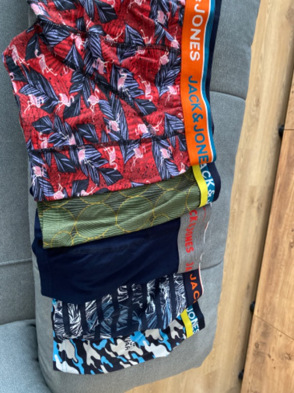 Jack & Jones Karışık 5'li Boxer Paketi - Tyler