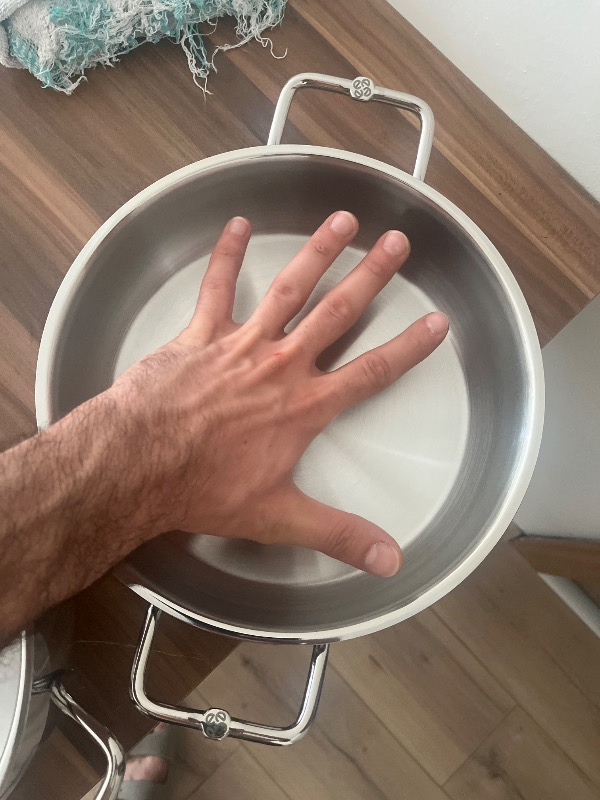 Emsan Cemre İndüksiyon Tabanlı 8 Parça Çelik Tencere Seti